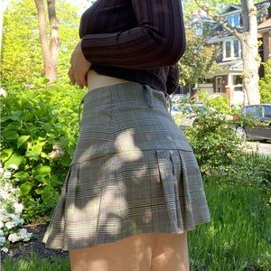 Plaid skirt